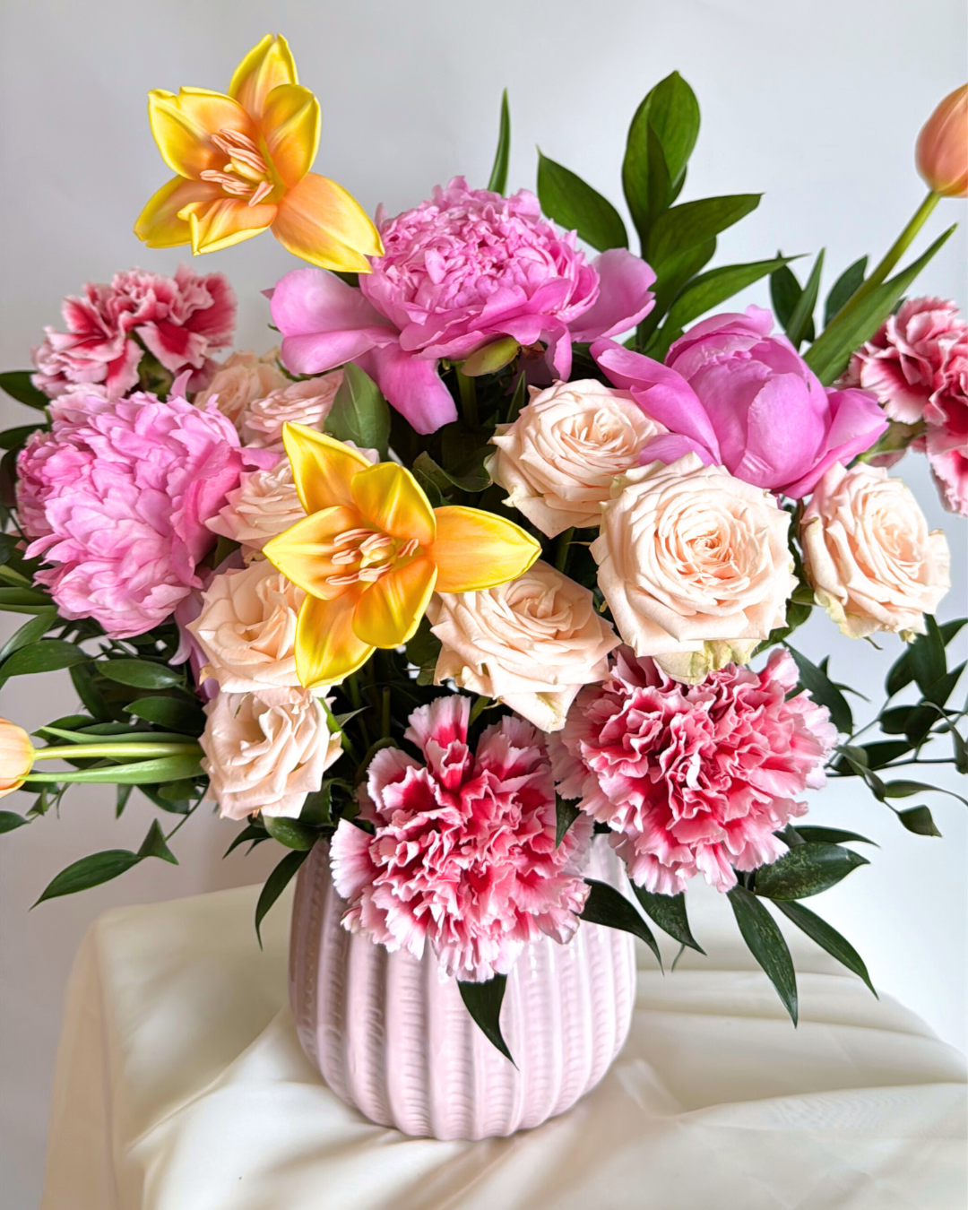 Golden Hour Garden – Designer Arrangement